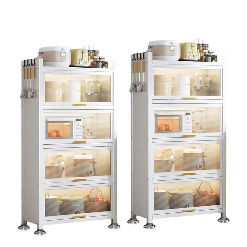 Armário FlexHome de Aço Multifuncional [Kit 2 Armarios]